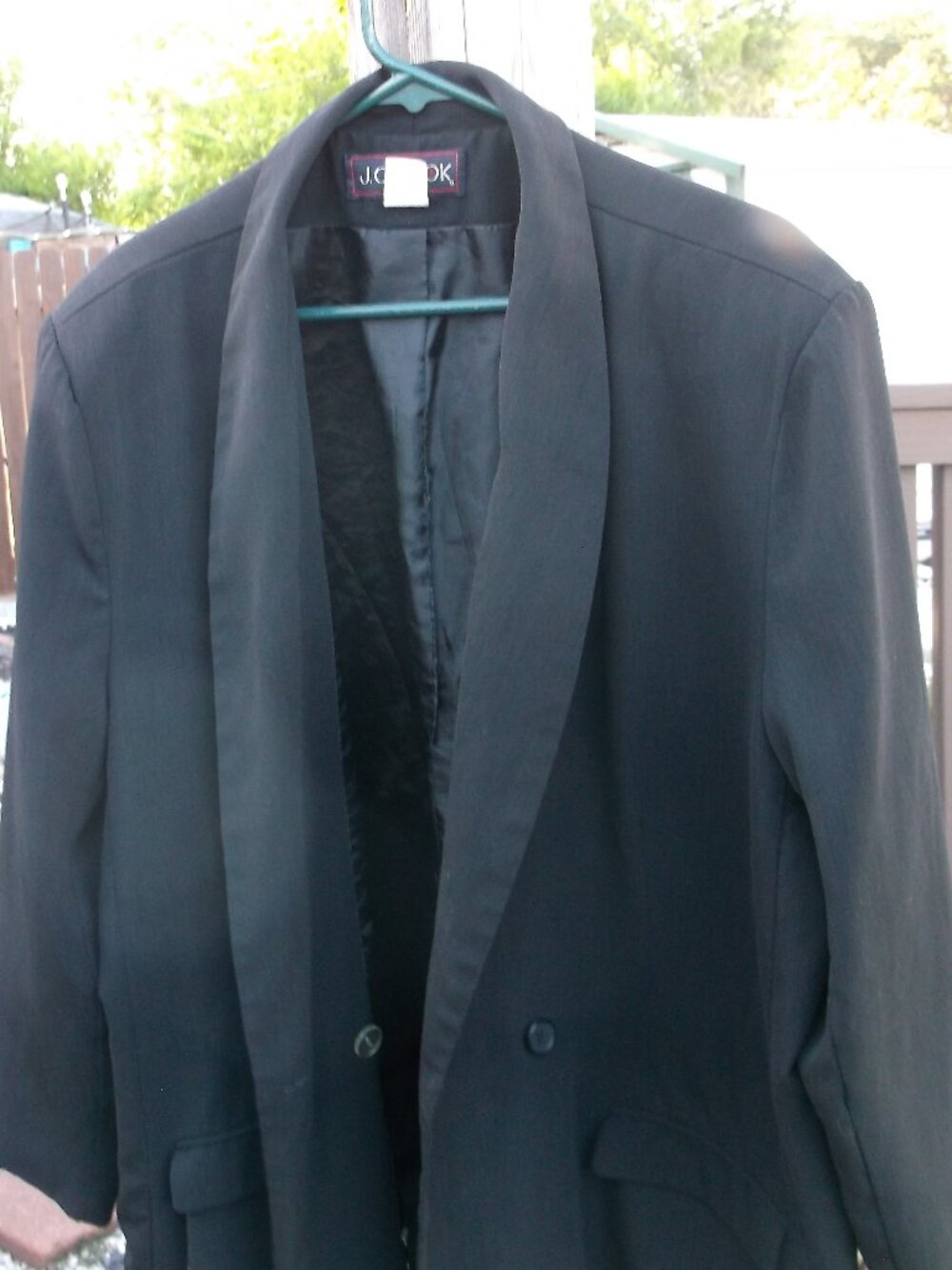 J.G. Hook Woman's, Black Single‑Button Blazer – Like New